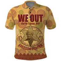 We Out 1849 African-American Polo Shirt Harriet Tubman - Wonder Print Shop