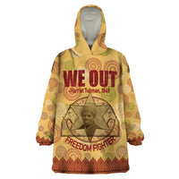We Out 1849 African-American Wearable Blanket Hoodie Harriet Tubman - Wonder Print Shop