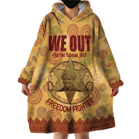 We Out 1849 African-American Wearable Blanket Hoodie Harriet Tubman - Wonder Print Shop