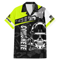 Concrete Finisher Skull on Site Family Matching Mermaid Dress and Hawaiian Shirt - Wonder Print Shop