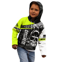 Concrete Finisher Skull on Site Kid Hoodie - Wonder Print Shop