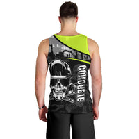 Concrete Finisher Skull on Site Men Tank Top - Wonder Print Shop