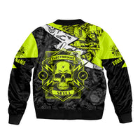 Personalised Electricians Skull Bomber Jacket - Wonder Print Shop