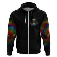 LGBT Rockin The Rainbow Life Skull Hoodie - Wonder Print Shop