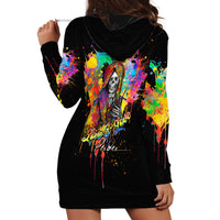 LGBT Hoodie Dress Love Is Love Pride - Wonder Print Shop