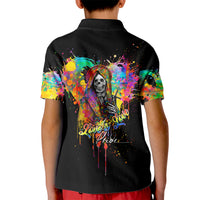 LGBT Kid Polo Shirt Love Is Love Pride - Wonder Print Shop