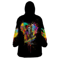LGBT Wearable Blanket Hoodie Love Is Love Pride - Wonder Print Shop