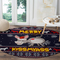 funny-donkeys-christmas-round-carpet-merry-kissmyass