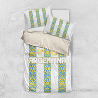 Argentina Football 2024 Bedding Set The White and Sky Blue - Wonder Print Shop