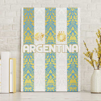 Argentina Football 2024 Canvas Wall Art The White and Sky Blue - Wonder Print Shop