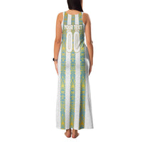 Argentina Football 2024 Family Matching Tank Maxi Dress and Hawaiian Shirt The White and Sky Blue - Wonder Print Shop