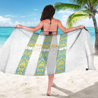 Argentina Football 2024 Sarong The White and Sky Blue - Wonder Print Shop