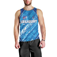 Uruguay Football 2024 Men Tank Top The Sky Blue - Wonder Print Shop