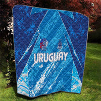 Uruguay Football 2024 Quilt The Sky Blue - Wonder Print Shop