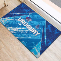 Uruguay Football 2024 Rubber Doormat The Sky Blue - Wonder Print Shop