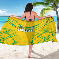 Brazil Football 2024 Sarong Selecao Bright Yellow - Wonder Print Shop