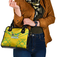 Brazil Football 2024 Shoulder Handbag Selecao Bright Yellow