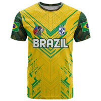 Brazil Football 2024 T Shirt Selecao Bright Yellow - Wonder Print Shop