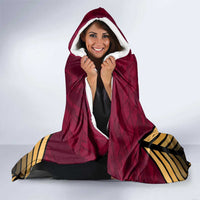 Venezuela Football 2024 Hooded Blanket The Red Wine