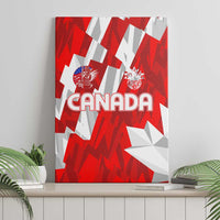 Canada Soccer 2024 Canvas Wall Art Canucks The Reds - Wonder Print Shop