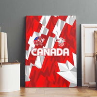 Canada Soccer 2024 Canvas Wall Art Canucks The Reds - Wonder Print Shop
