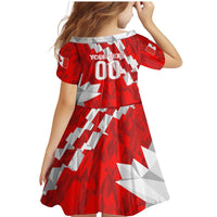 Canada Soccer 2024 Family Matching Mermaid Dress and Hawaiian Shirt Canucks The Reds - Wonder Print Shop