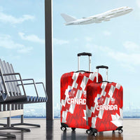 Canada Soccer 2024 Luggage Cover Canucks The Reds - Wonder Print Shop