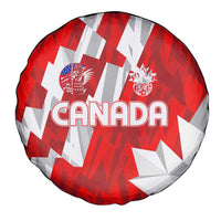 Canada Soccer 2024 Spare Tire Cover Canucks The Reds - Wonder Print Shop