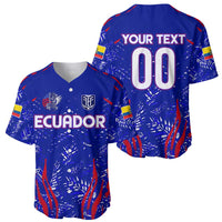 Ecuador Football 2024 Baseball Jersey La Tricolor - Wonder Print Shop