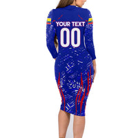 Ecuador Football 2024 Family Matching Long Sleeve Bodycon Dress and Hawaiian Shirt La Tricolor - Wonder Print Shop