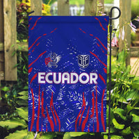 Ecuador Football 2024 Garden Flag La Tricolor - Wonder Print Shop