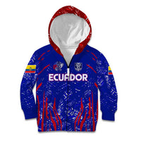 Ecuador Football 2024 Kid Hoodie La Tricolor - Wonder Print Shop