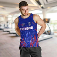 Ecuador Football 2024 Men Tank Top La Tricolor - Wonder Print Shop