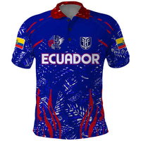 Ecuador Football 2024 Polo Shirt La Tricolor - Wonder Print Shop