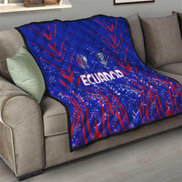 Ecuador Football 2024 Quilt La Tricolor - Wonder Print Shop