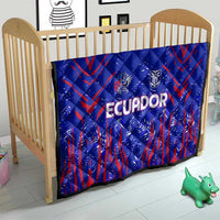 Ecuador Football 2024 Quilt La Tricolor - Wonder Print Shop