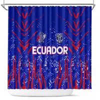 Ecuador Football 2024 Shower Curtain La Tricolor