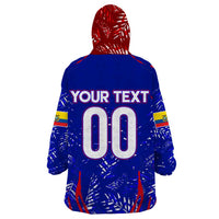 Ecuador Football 2024 Wearable Blanket Hoodie La Tricolor - Wonder Print Shop