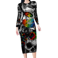 LGBT Family Matching Long Sleeve Bodycon Dress and Hawaiian Shirt Lgbt We Are Born Of Love Love Is Our Mother - Wonder Print Shop