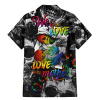 LGBT Family Matching Mermaid Dress and Hawaiian Shirt Lgbt We Are Born Of Love Love Is Our Mother - Wonder Print Shop