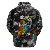 LGBT Hoodie Lgbt We Are Born Of Love Love Is Our Mother - Wonder Print Shop