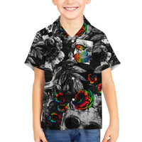 LGBT Kid Hawaiian Shirt Lgbt We Are Born Of Love Love Is Our Mother - Wonder Print Shop