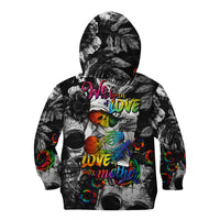 LGBT Kid Hoodie Lgbt We Are Born Of Love Love Is Our Mother - Wonder Print Shop