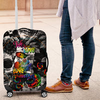 LGBT Luggage Cover Lgbt We Are Born Of Love Love Is Our Mother - Wonder Print Shop