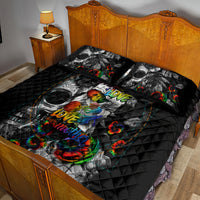 LGBT Quilt Bed Set Lgbt We Are Born Of Love Love Is Our Mother - Wonder Print Shop