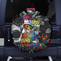LGBT Spare Tire Cover Lgbt We Are Born Of Love Love Is Our Mother - Wonder Print Shop