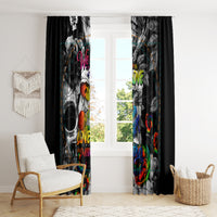 LGBT Window Curtain Lgbt We Are Born Of Love Love Is Our Mother - Wonder Print Shop