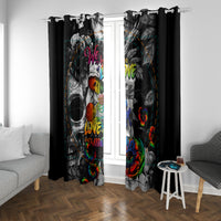 LGBT Window Curtain Lgbt We Are Born Of Love Love Is Our Mother - Wonder Print Shop