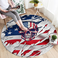 american-flag-skull-round-carpet