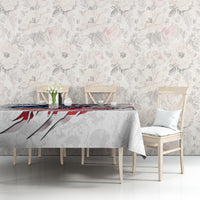 American Flag Skull Tablecloth - Wonder Print Shop